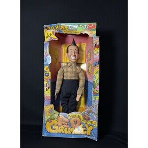 Ed Grimley Talking 18" Doll 1989 Martin Short SNL Works, Original Box TYCO